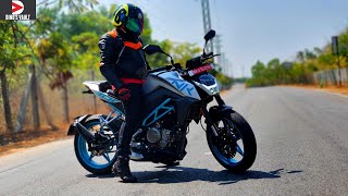 CF Moto 300NK Top Speed India First Ride Review BikesDinos [upl. by Fons]