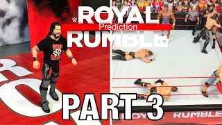 WWE Figure Royal Rumble Match 2018 prediction 33 [upl. by Proudlove896]