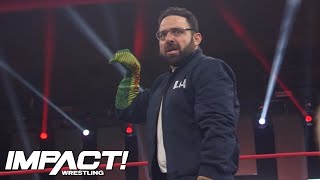 Santino Marella Unleashes THE COBRA on The Design  IMPACT Apr 13 2023 [upl. by Swift]