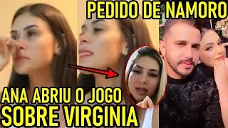 ANA MOSCONI CHORA E DIZ se BRIGOU COM VIRGÍNIA FONSECA  BABAL PEDE EMILY GARCIA EM NAMORO [upl. by Terzas]