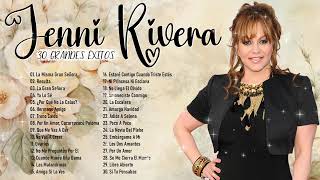 Jenni Rivera 30 Grandes Éxitos  Lo Mejor Baladas Romantias De Jenni Rivera [upl. by Tiebout623]