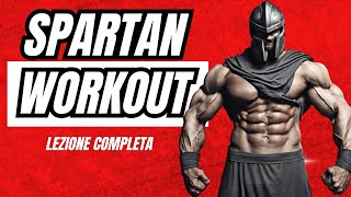 SPARTAN WORKOUT  LEZIONE COMPLETA [upl. by Nnylirehs241]