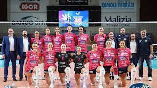 Igor Gorgonzola Novara Vs Volley Bergamo 1991  Lega Pallavolo Serie A Femminile Live Updates [upl. by Akamaozu]