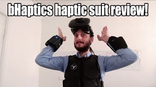 Feel your body in VR bHaptics haptic suit review  hands on HalfLife Alyx [upl. by Lienaj]