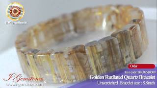 Rutilated Quartz Bracelet amp Its Benefits [upl. by Akila]