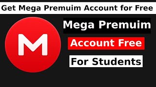 How to get Mega Premium Account  Free mega pro account for student  Mega Pro storage  2024 [upl. by Judie270]