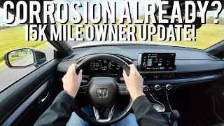 2024 Honda CRV SportL Hybrid AWD  15K Mile POV Owner Review  Problems Fuel Economy amp More [upl. by Lisette]