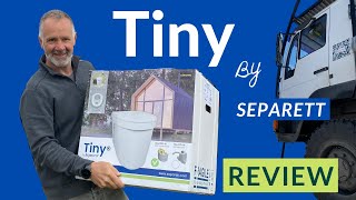 SEPARETT TINY TOILET REVIEW  Is this the best toilet for life on the road [upl. by Pren]