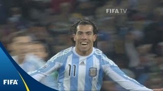 Argentina v Mexico  2010 FIFA World Cup  Match Highlights [upl. by Clausen]