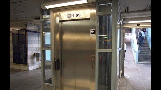 Sweden Stockholm Thorildsplan 3X SMW elevator subway ride to Kristineberg [upl. by Killion]