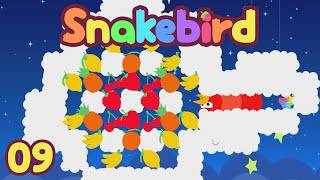 Snakebird 09 Fruit Galore Levels 44  45 [upl. by Shreve]