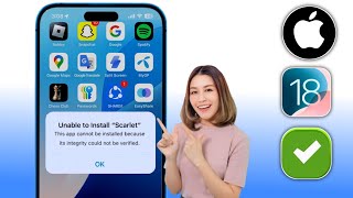 iOS 18 Hoe je het probleem Kan niet installeren van Scarlet op iPhone  iPad kunt oplossen [upl. by Yme]