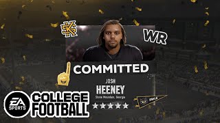 How I Recruited A 5 Star to Winless Kennesaw State in College Football 25 [upl. by Aivon]