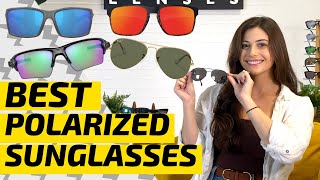 Best Polarized Sunglasses Brands and Styles  Oakley Costa Del Mar Ray Ban amp More [upl. by Ahsyle]