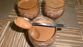 Mousse Au Chocolat  اسهل طريقة لعمل موس الشوكولاتة [upl. by Jocko]