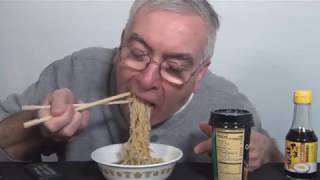 ASMR Eating Ramen Noodles and Sticky Bun Sunday Whispering [upl. by Adnik]