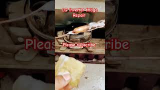 LG inverter fridge Repair And R600 Gas Charging technical airconditioner refrigerationrepair ac [upl. by Hoi]