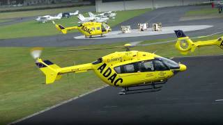 ADAC Rettungshubschrauber Impressionen Flugplatz Bonn Hangelar FULL HD [upl. by Assirem257]