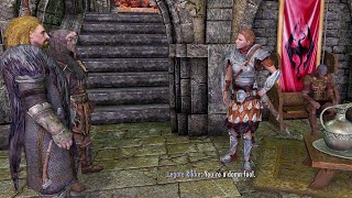 Final words of Legate Rikke and General Tullius Skyrim Anniversary Edition [upl. by Dianthe]