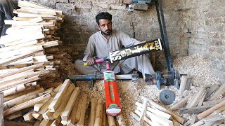 The Cricket Bat Making with amazing skill [upl. by Sholeen]