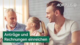 „Meine AOK“  Das Onlineportal der AOK PLUS [upl. by Llennaj]