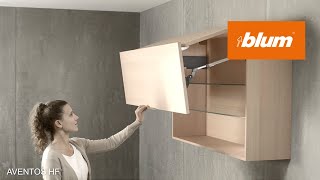 AVENTOS HF Bifold lift system  Blum [upl. by Uuge]