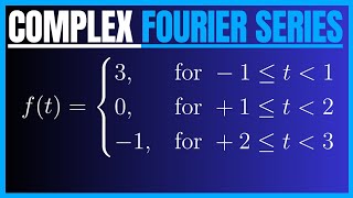 Advanced Engineering Mathematics  Complex Fourier Series [upl. by Henke664]