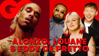 Popstars  Alonzo Louane et Eddy de Pretto jugent le rap français  PLK Laylow Soprano  GQ [upl. by Biddick]