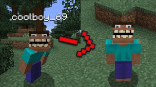 How to hide name tags in Minecraft Easy Command [upl. by Bernj]