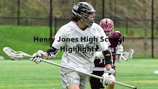 Henry Jones Lacrosse Highlights [upl. by Assirol]