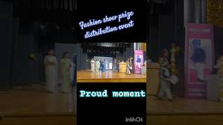 Fashion show  Prize distribution ceremony viralvideo fashionsshow trending fashionshow prize [upl. by Letnuahc]