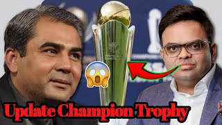 Champion Trophy 2025 big updates  Indian Cricket Team Refuse To Play With Pakistan Champion Trophy [upl. by Innoj4]