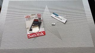 SanDisk Ultra 32 GB microSDHC unboxing [upl. by Hceicjow]