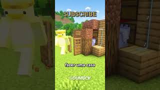 Casa subaquática do Minecraft 🛍️ shorts [upl. by Studnia]