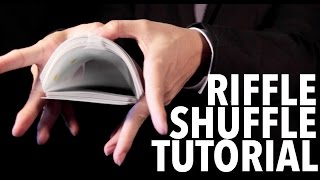 Cardistry for Beginners Shuffles  Riffle Shuffle Tutorial [upl. by Nitsed]