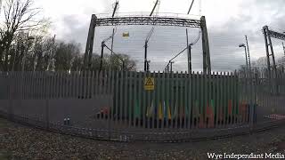 Walford Halt on the Ross on Wye to Monmouth disused railway line [upl. by Nnylaf]