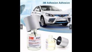 3M 94 adhesive Primer Adhesion promoter 10ML increase the adhesion Car Wrapping Application [upl. by Dduj]