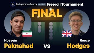 Galaxy Freeroll FINAL Paknahad VS Hodges [upl. by Olemrac]