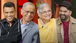 Great Minds Greater Laughs Narayana amp Sudha Murthy Deepinder Goyal  The Great Indian Kapil Show [upl. by Jo Ann]