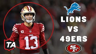 Lions vs 49ers NFC Championship Breakdown  Total Access [upl. by Llehcor]