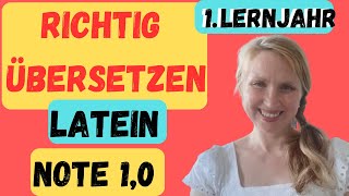 Übersetzung Latein 1 Lernjahr [upl. by Nylireg]