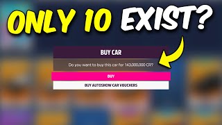 You CANT Buy The Most Expensive Car in Forza Horizon 5 [upl. by Yesmar809]