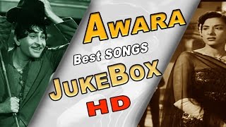 Awara  Raj Kapoor  Great Classic Film Songs  All Songs Jukebox  HD [upl. by Eimerej]