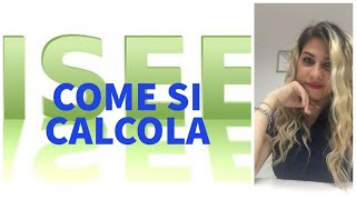 COME SI CALCOLA ISEE 2022 [upl. by Hilaria]