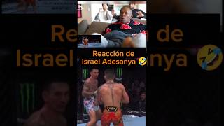 Reacción de Israel Adesanya 🤣 iliatopuria ufc mma ufc308 ufcespaña [upl. by Eelime584]