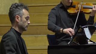 concerto 23 maggio quotConservatorio Bruxellesquot  musiche neoclassiche e direttore Daniele Falasca [upl. by Sharl]