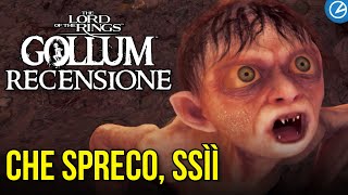 THE LORD OF THE RINGS GOLLUM RECENSIONE UNO SPRECO [upl. by Aratihc618]