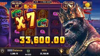 jungle king 100 wine trick 💰💰🤑 [upl. by Ailaroc]