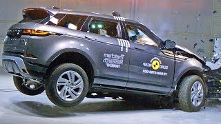 Range Rover Evoque Crash Test [upl. by Laitselec]