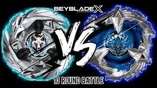 Silver Wolf 380FB VS Phoenix Wing 580H  Beyblade X Battle 10 Rounds [upl. by Regdor]